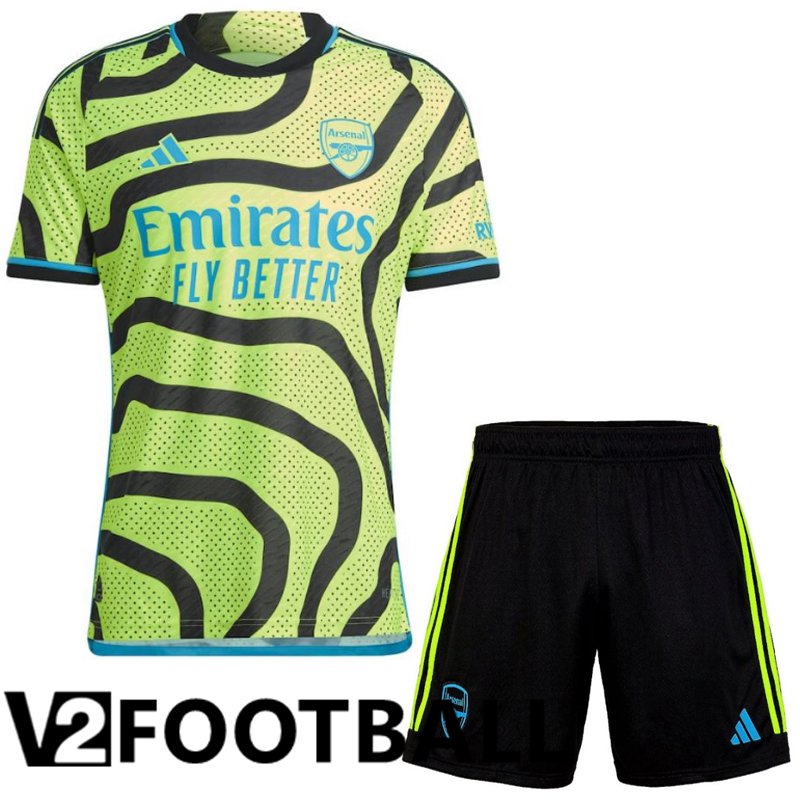 FC Arsenal Away Soccer Shirt + Shorts 2023/2024