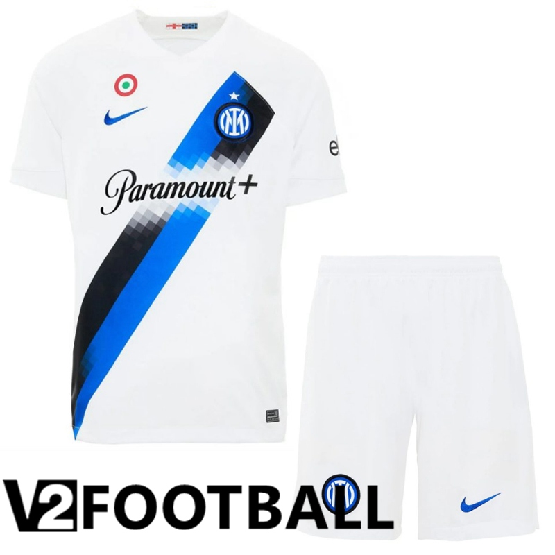 Inter Milan Away Soccer Shirt + Shorts 2023/2024
