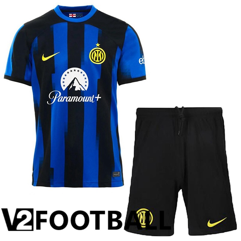Inter Milan Home Soccer Shirt + Shorts 2023/2024