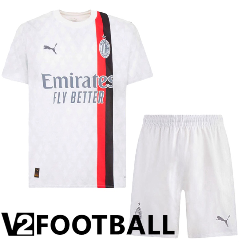 AC Milan Away Soccer Shirt + Shorts 2023/2024