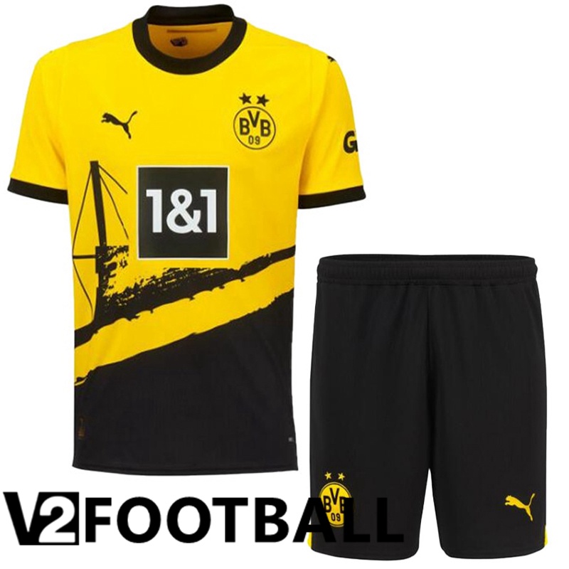 Dortmund Home Soccer Shirt + Shorts 2023/2024