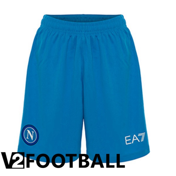 SSC Napoli Soccer Shorts Home Blue 2023/2024