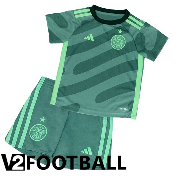 Celtic FC Kids Soccer Shirt Third Green 2023/2024