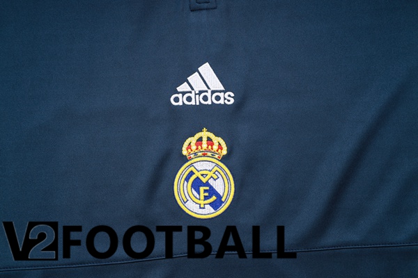 Real Madrid Training Tracksuit Suit Royal Blue 2023/2024