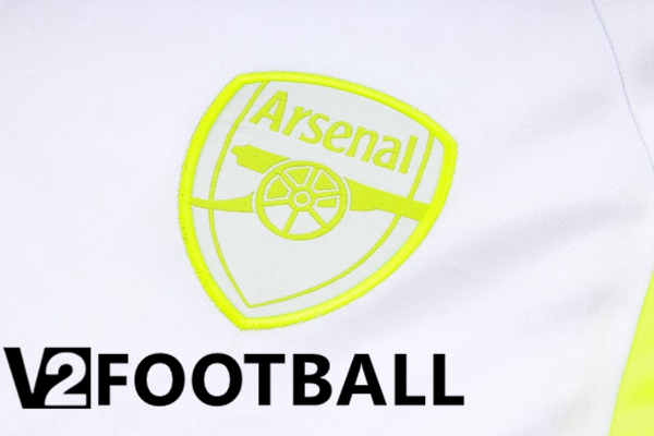 Arsenal Training Tracksuit Suit White 2023/2024