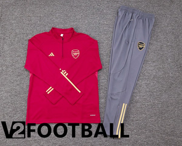 Arsenal Training Tracksuit Suit Red 2023/2024