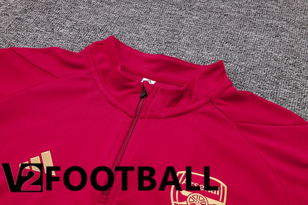 Arsenal Training Tracksuit Suit Red 2023/2024