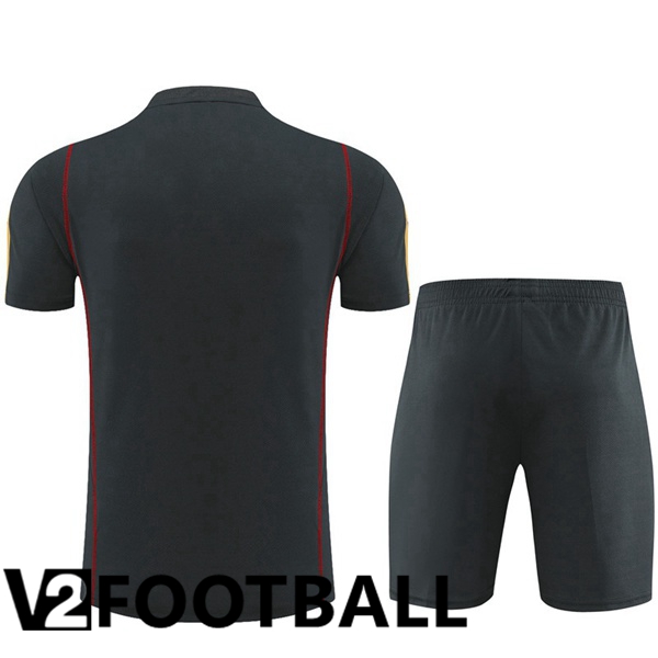 Arsenal Training T Shirt + Shorts Grey 2023/2024