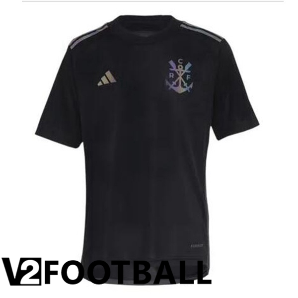Flamengo Soccer Shirt Third Black 2023/2024
