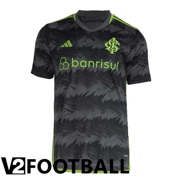 SC Internacional Soccer Shirt Third Black 2023/2024