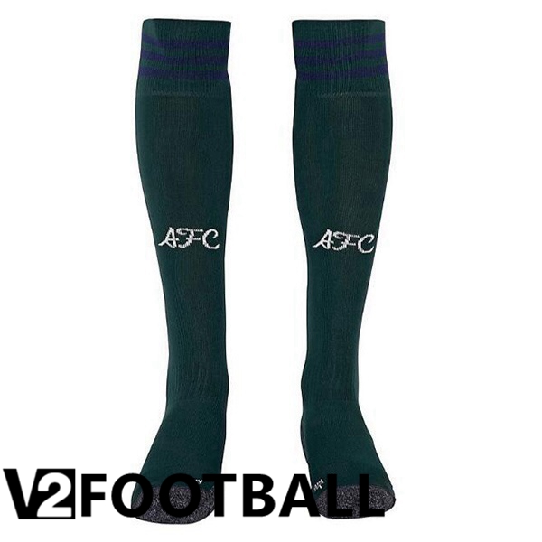 Arsenal Soccer Socks Third Green 2023/2024