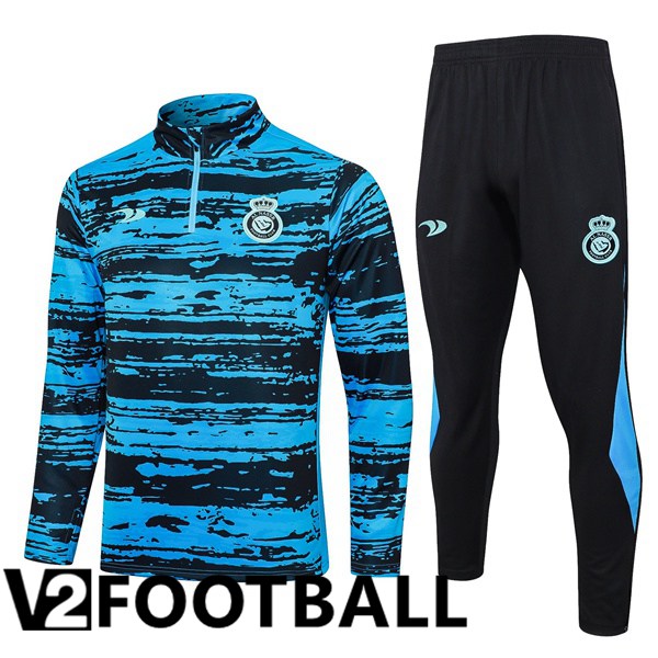 Al-Nassr FC Training Tracksuit Suit Blue 2023/2024