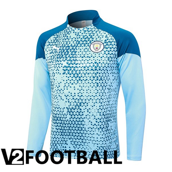 Manchester City Training Sweatshirt Blue 2023/2024