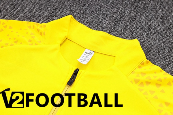 Dortmund BVB Training Tracksuit Suit Yellow 2023/2024