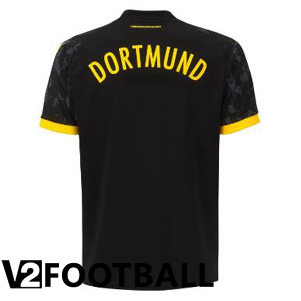 Dortmund BVB Soccer Shirt Away Black 2023/2024