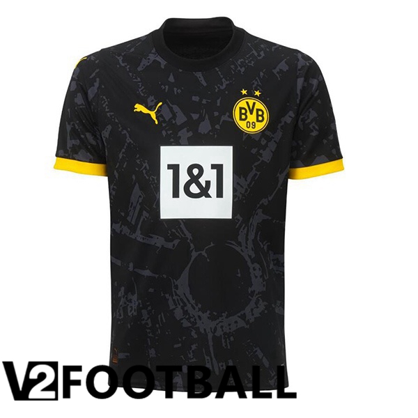 Dortmund BVB Soccer Shirt Away Black 2023/2024