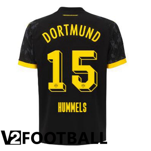 Dortmund BVB (Hummels 15) Soccer Shirt Away Black 2023/2024