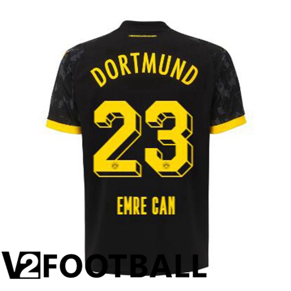 Dortmund BVB (Emre Can 23) Soccer Shirt Away Black 2023/2024