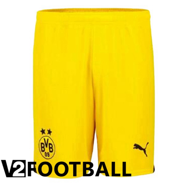 Dortmund BVB Soccer Shorts Away Yellow 2023/2024
