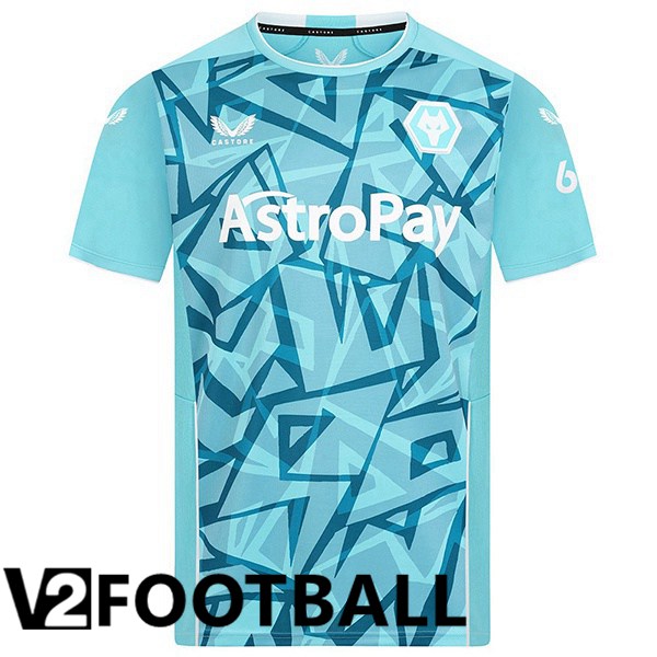 Wolves Soccer Shirt Third Blue 2023/2024