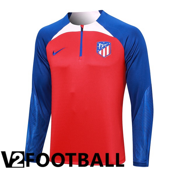 Atletico Madrid Training Sweatshirt Red 2023/2024