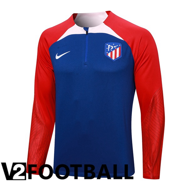 Atletico Madrid Training Sweatshirt Blue 2023/2024