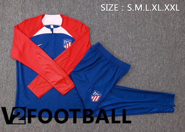 Atletico Madrid Training Tracksuit Suit Blue 2023/2024