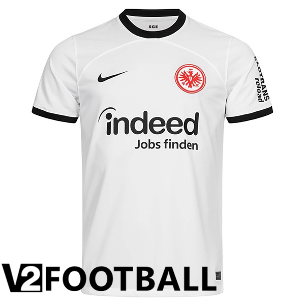 Eintracht Frankfurt Soccer Shirt Third White 2023/2024