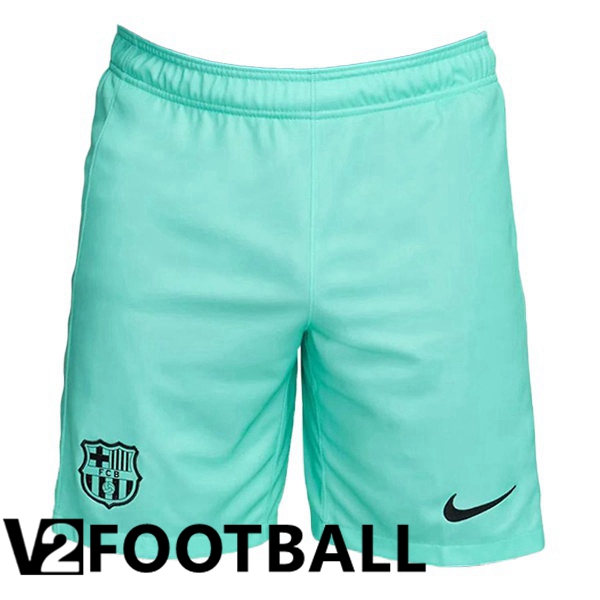 FC Barcelona Soccer Shorts Third Green 2023/2024