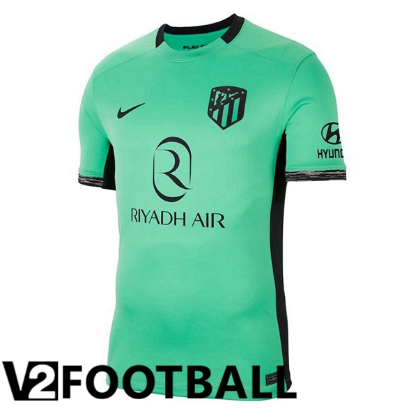 Atletico Madrid Soccer Shirt Third Green 2023/2024