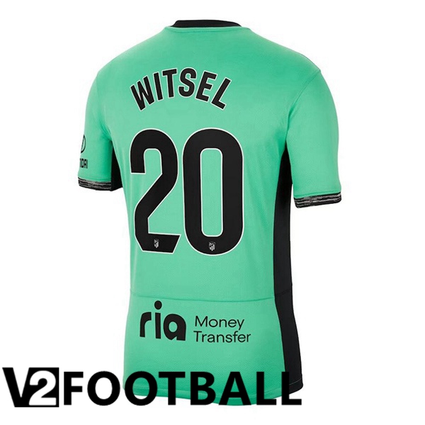 Atletico Madrid (Witsel 20) Soccer Shirt Third Green 2023/2024