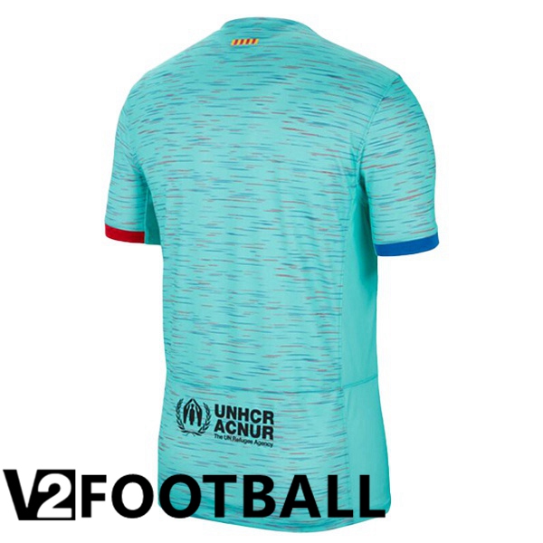 FC Barcelona Soccer Shirt Third Green 2023/2024