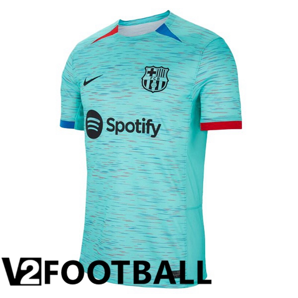 FC Barcelona Soccer Shirt Third Green 2023/2024