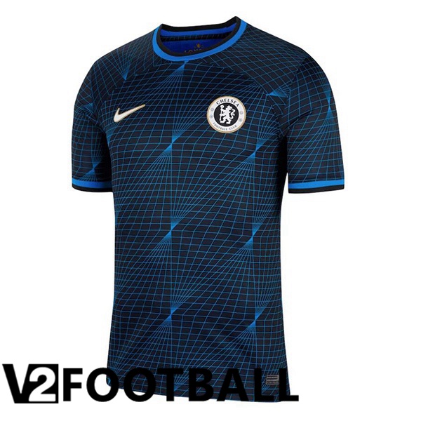 FC Chelsea Soccer Shirt Away Blue 2023/2024