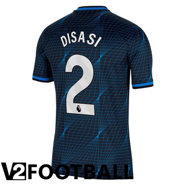 FC Chelsea (Disasi 2) Soccer Shirt Away Blue 2023/2024