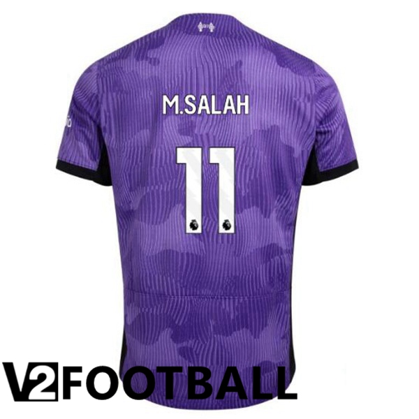 FC Liverpool (M.SALAH 11) Soccer Shirt Third Purple 2023/2024