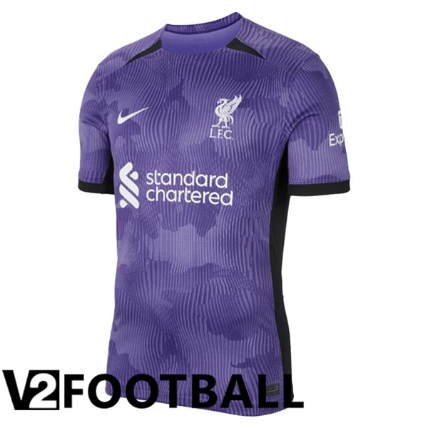 FC Liverpool Soccer Shirt Third Purple 2023/2024