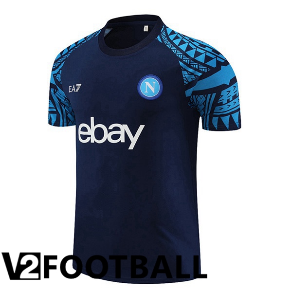 SSC Napoli Training T Shirt Royal Blue 2023/2024