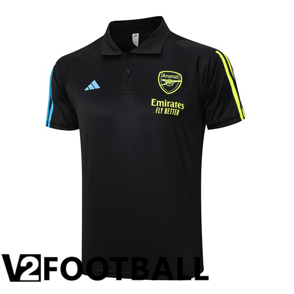 Arsenal Soccer Polo Black 2023/2024