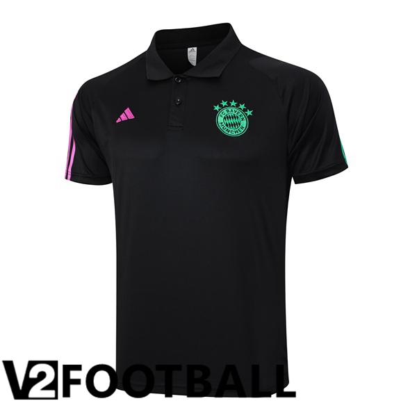 Bayern Munich Soccer Polo Black 2023/2024