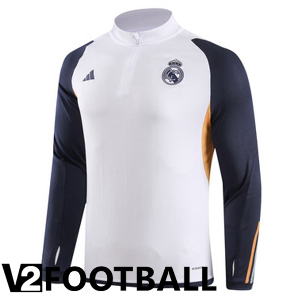 Real Madrid Training Sweatshirt White 2023/2024