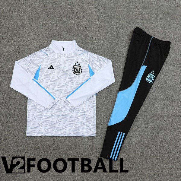 Argentina Training Tracksuit Suit White 2023/2024