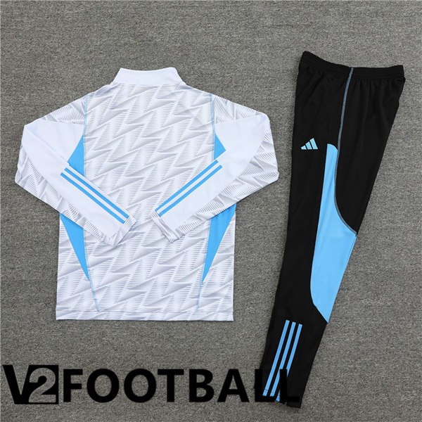 Argentina Training Tracksuit Suit White 2023/2024