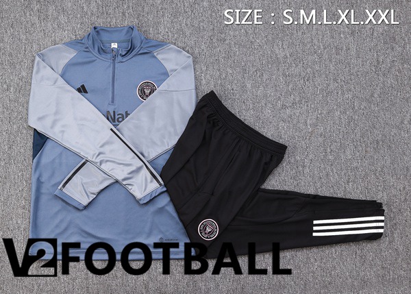 Inter Miami CF Training Tracksuit Suit Grey 2023/2024