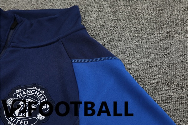 Manchester United Training Tracksuit Suit Blue 2023/2024