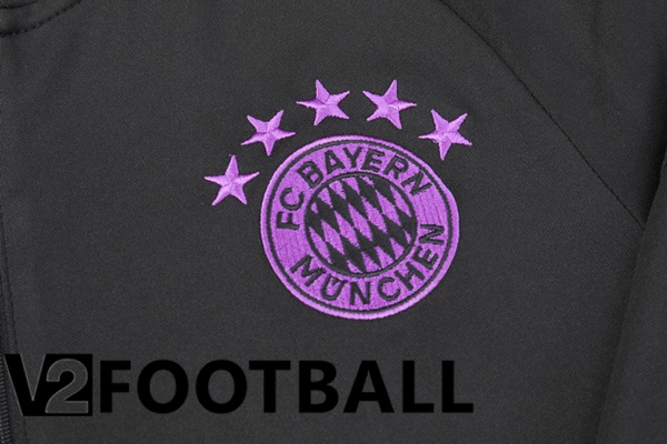 Bayern Munich Training Tracksuit Suit Black 2023/2024