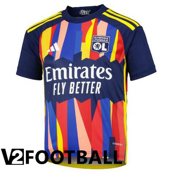 Lyon OL Soccer Shirt Third Blue 2023/2024