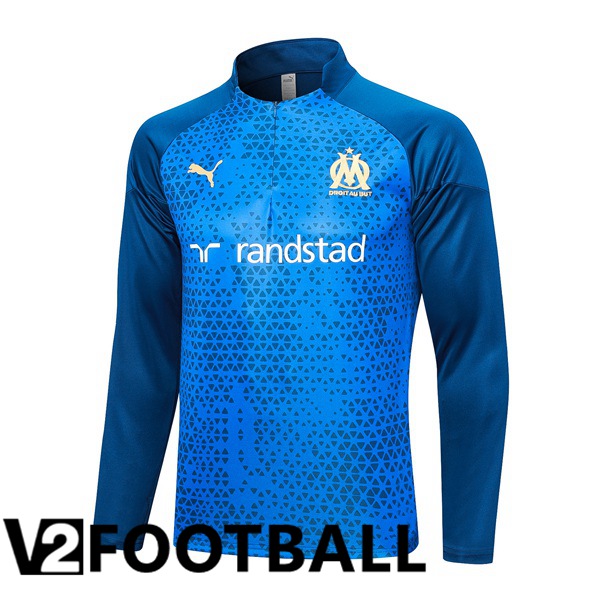 Marseille OM Training Sweatshirt Blue 2023/2024