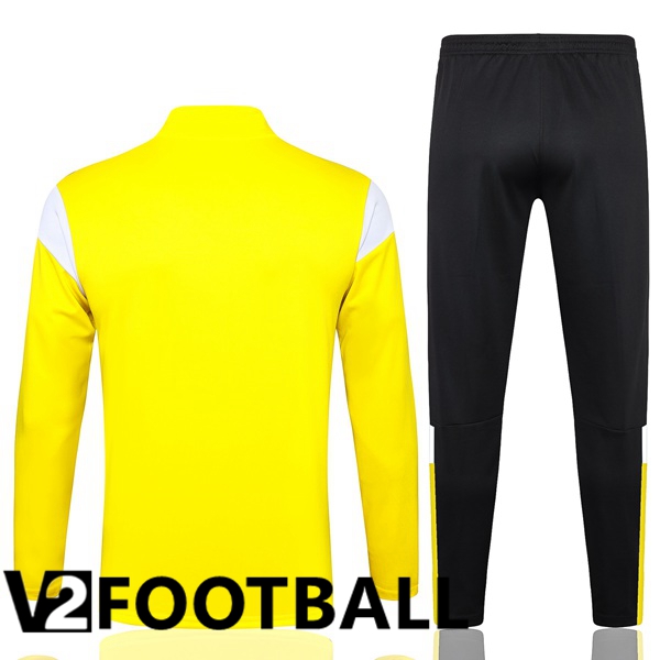 Dortmund BVB Training Tracksuit Suit Yellow 2023/2024