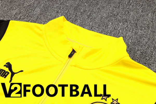 Dortmund BVB Training Tracksuit Suit Yellow 2023/2024